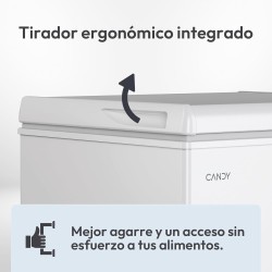 Congelador Horizontal Candy CCHH145E Blanco Capacidad de 137 Litros