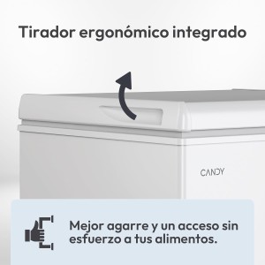 Congelador Horizontal Candy CCHH145E Blanco Capacidad de 137 Litros