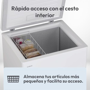 Congelador Horizontal Candy CCHH145E Blanco Capacidad de 137 Litros