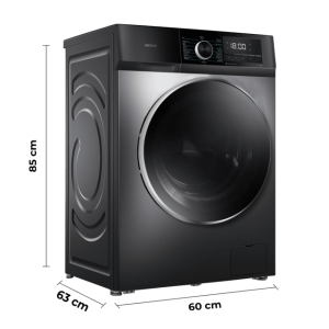 Lavadora Bolero DressCode 10500 Inverter Steel A 10 Kg de Capacidad