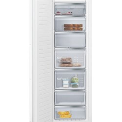 Congelador Vertical Integrable Siemens GI81NACE0 Blanca Capacidad de 212 Litros