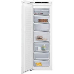 Congelador Vertical Integrable Siemens GI81NACE0 Blanca Capacidad de 212 Litros