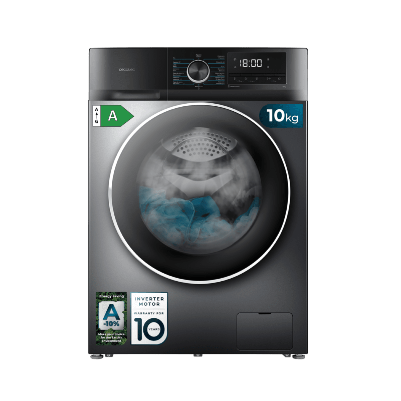 Lavadora Bolero DressCode 10500 Inverter Steel A 10 Kg de Capacidad Lavadora Bolero DressCode 10500 Inverter Steel A 10 Kg de Capacidad