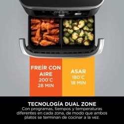 Freidora de Aire Airfryer Ninja Foodi FlexDrawer AF500EU 10,4 Litros 2470 W