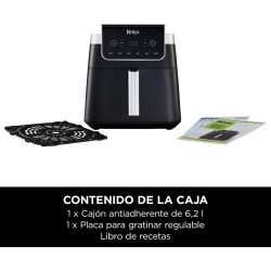 Freidora de Aire Airfryer Ninja MAX PRO AF180EU 6 en 1 6,2 Litros 2000 W