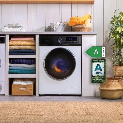 Lavadora Cecotec Bolero Dresscode 7500 Inverter A 7 Kg de Capacidad Blanca