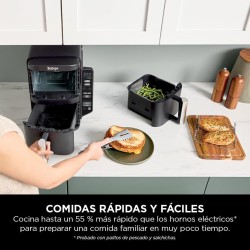 Freidora de Aire Airfryer Ninja Double Stack SL300EU 6 en 1 7,6 Litros 2470 W