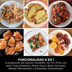 Freidora de Aire Airfryer Ninja Double Stack SL300EU 6 en 1 7,6 Litros 2470 W