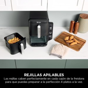 Freidora de Aire Airfryer Ninja Double Stack SL300EU 6 en 1 7,6 Litros 2470 W