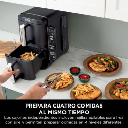 Freidora de Aire Airfryer Ninja Double Stack SL300EU 6 en 1 7,6 Litros 2470 W