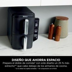 Freidora de Aire Airfryer Ninja Double Stack SL300EU 6 en 1 7,6 Litros 2470 W