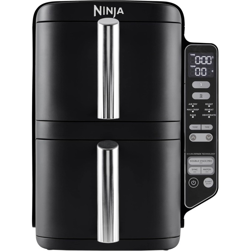 Freidora de Aire Airfryer Ninja Double Stack SL300EU 6 en 1 7,6 Litros 2470 W
