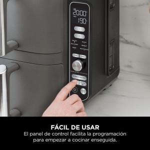 Freidora de Aire Airfryer Ninja Double Stack XL SL400EU 6 en 1 9,5 Litros 2470 W