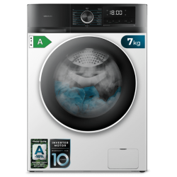 Lavadora Cecotec Bolero Dresscode 7500 Inverter A 7 Kg de Capacidad Blanca