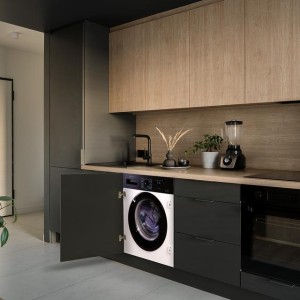 Waschmaschine einsetzbar Cecotec Bolero DressCode 740 BI Inverter A White 7 Kg der Kapazität