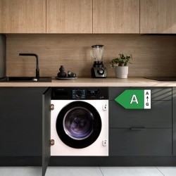 Lavadora Integrable Cecotec Bolero DressCode 740 BI Inverter A Blanca 7 Kg de Capacidad
