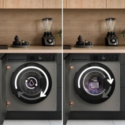 Waschmaschine Vollintegrierbare Cecotec Bolero DressCode 750 BI Inverter Steel A 7 Kg der Kapazität