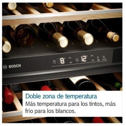 Vinoteca Bosch KWK36ABGA para 199 Botellas 186x60x61cm