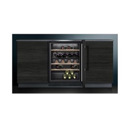 Einbau-Weinkühlschrank Siemens KU21WAHG0 für 44 Flaschen 82x60x58cm 120 Liter