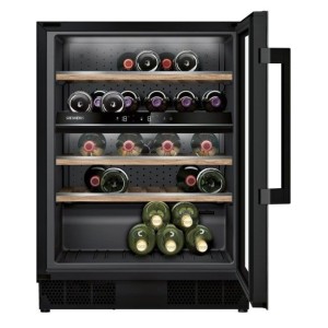 Einbau-Weinkühlschrank Siemens KU21WAHG0 für 44 Flaschen 82x60x58cm 120 Liter