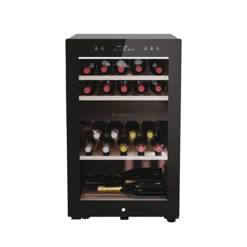 Weinkühlschrank Haier HWS42GDAU1 für 42 Flaschen 82x49,7x58cm Weinkühlschrank Haier HWS42GDAU1 für 42 Flaschen 82x49,7x58cm