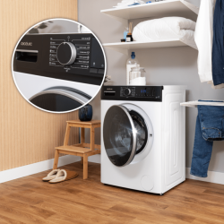 Lavadora Cecotec Bolero DressCode 7610 Inverter A Blanca 7 Kg de Capacidad