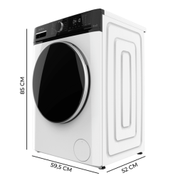 Lavadora Cecotec Bolero DressCode 7610 Inverter A Blanca 7 Kg de Capacidad
