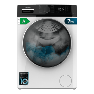 Lavadora Cecotec Bolero DressCode 7610 Inverter A Blanca 7 Kg de Capacidad
