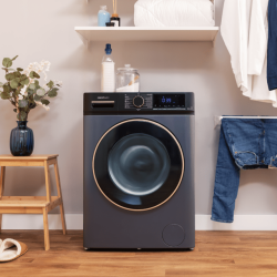 Lavadora Cecotec Bolero DressCode 7610 Inverter Ice Blue A 7 Kg de Capacidad