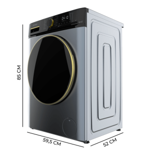Lavadora Cecotec Bolero DressCode 7610 Inverter Ice Blue A 7 Kg de Capacidad