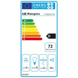 Tesleskopische Abzugshaube Orbegozo TL 06260 A IN INOX