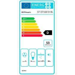 Dunstabzugshaube Standard Konventionell Orbegozo ST 07160 D BL