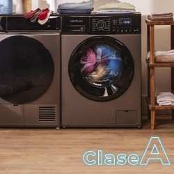 Lavadora Cecotec Bolero DressCode 7150 Inverter Steel A 7 Kg de Capacidad