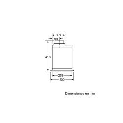 Campana Grupo Filtrante Balay 3BF267EX Acero Inox 52cm