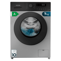 Lavadora Cecotec Bolero DressCode 7150 Inverter Steel A 7 Kg de Capacidad