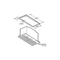 Campana Grupo Filtrante Balay 3BF277EX Acero Inox 70cm