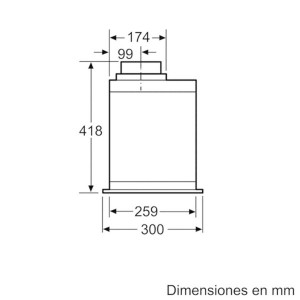 Campana Grupo Filtrante Balay 3BF859XP Acero Inox 86cm