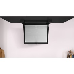 Dunstabzugshaube Balay 3BC587GNH Dekorative Kopffreihaube Schwarzes Glas 80 cm