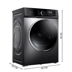 Lavadora Cecotec Bolero DressCode 7500 Inverter Steel A 7 Kg de Capacidad