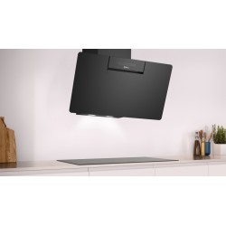 Dunstabzugshaube Balay 3BC587GNH Dekorative Kopffreihaube Schwarzes Glas 80 cm