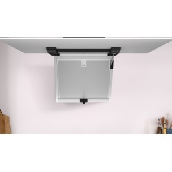 Campana Extractora Decorativa Inclinada Balay 3BC587GBH Cristal Blanco 80cm