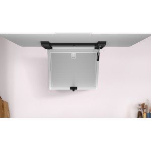 Campana Extractora Decorativa Inclinada Balay 3BC587GBH Cristal Blanco 80cm
