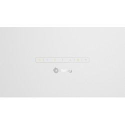 Campana Extractora Decorativa Inclinada Balay 3BC587GBH Cristal Blanco 80cm