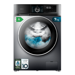 Lavadora Cecotec Bolero DressCode 7500 Inverter Steel A 7 Kg de Capacidad
