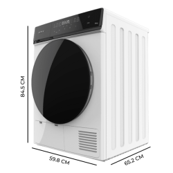 Secadora Cecotec Bolero DressCode Dry 9400 Blanca 9 Kg de Capacidad