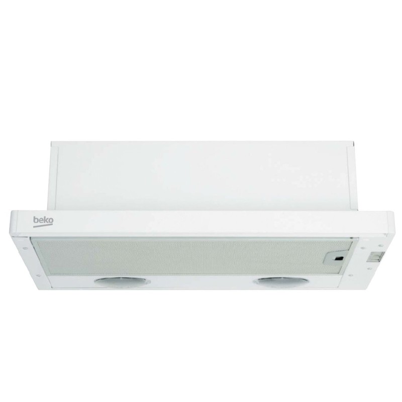 Dunstabzugshaube Ausziehbares Teleskop  Beko CTB6407W weiß 60cm
