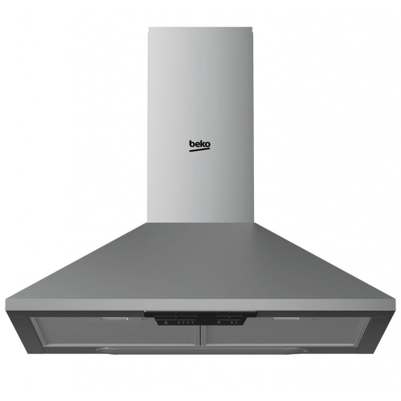 Dekorative Dunstabzugshaube Beko HCP61310I Stahl Inox 60cm