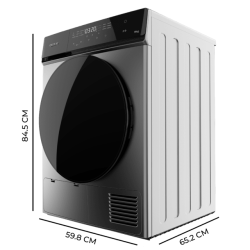 Secadora Cecotec Bolero DressCode Dry 9400 Steel 9 Kg de Capacidad