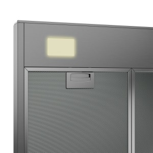 Dekorative Dunstabzugshaube Beko BHCB61622BXH Edelstahl 60cm