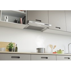 Herkömmliche Dunstabzugshaube Candy CFT6105S14U Edelstahl 60cm